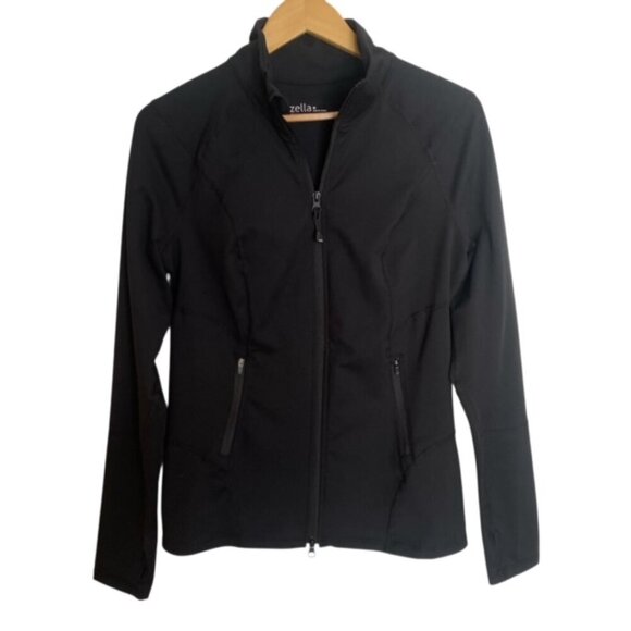 Zella Black Full Zip Jacket Medium - Picture 1 of 3